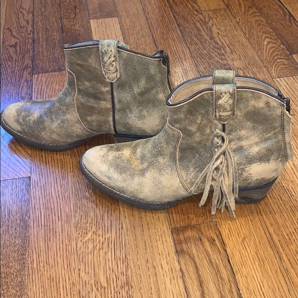 Distressed Booties - Picture 4 of 5